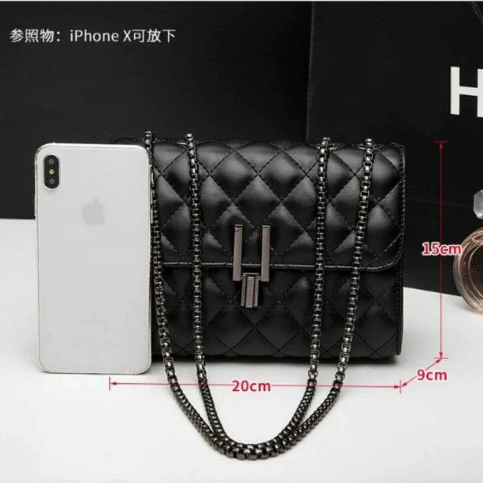 Elegant PU Chain Shoulder Bag
