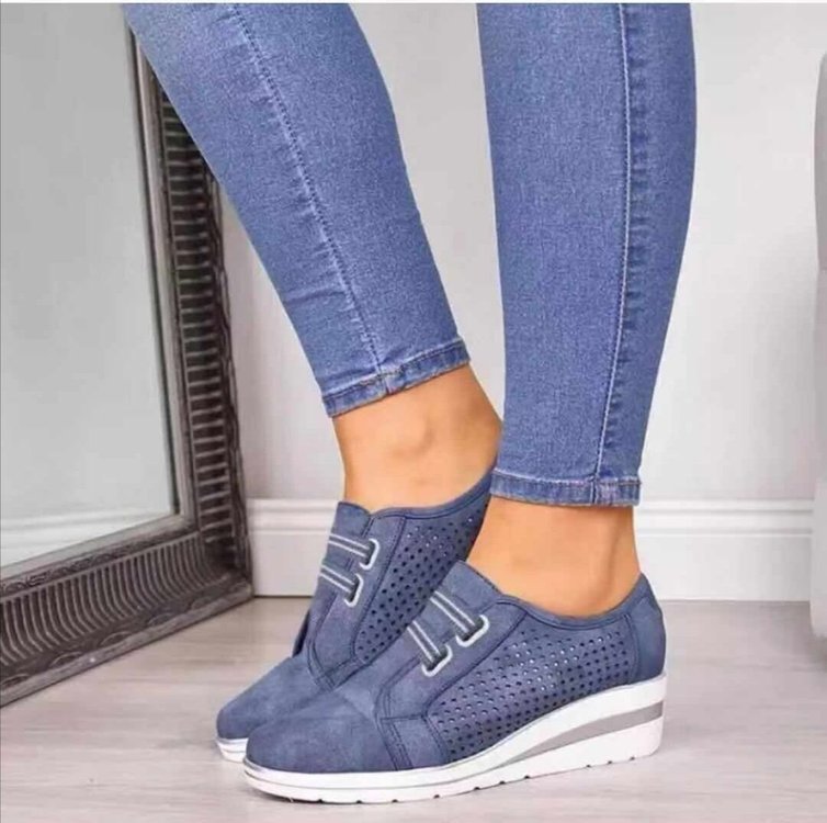 Comfortable Slip-On Wedge Shoes for Women (Size 35-43)