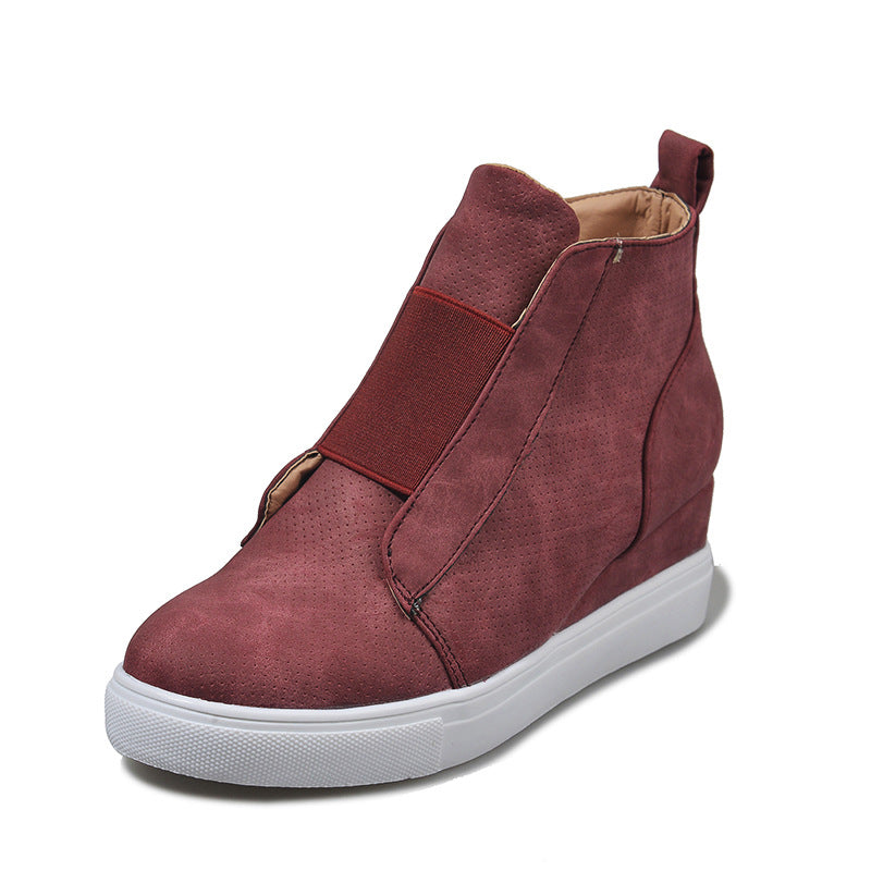 Elevated Comfort Wedge Boots
