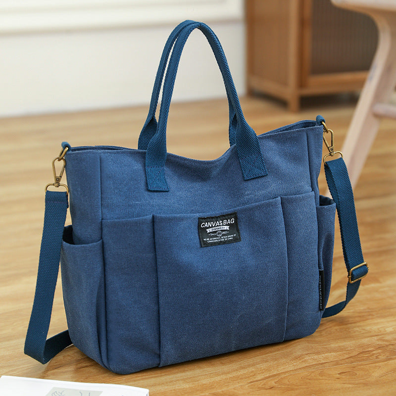 Elegant Canvas Multi-Purpose Tote