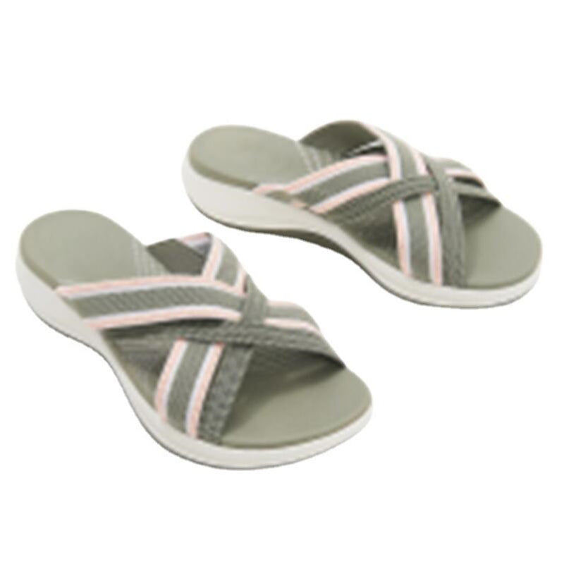 Elegant Plus Size Breathable Wedge Sandals