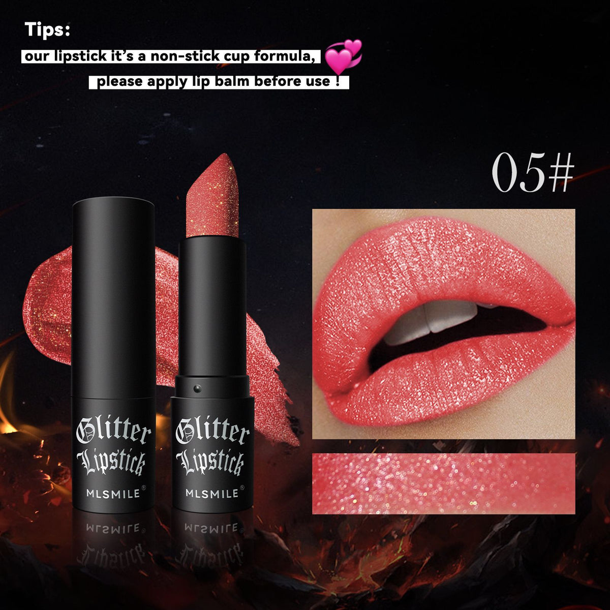 Matte Velvet Lipstick for Halloween - Long-lasting & Hydrating