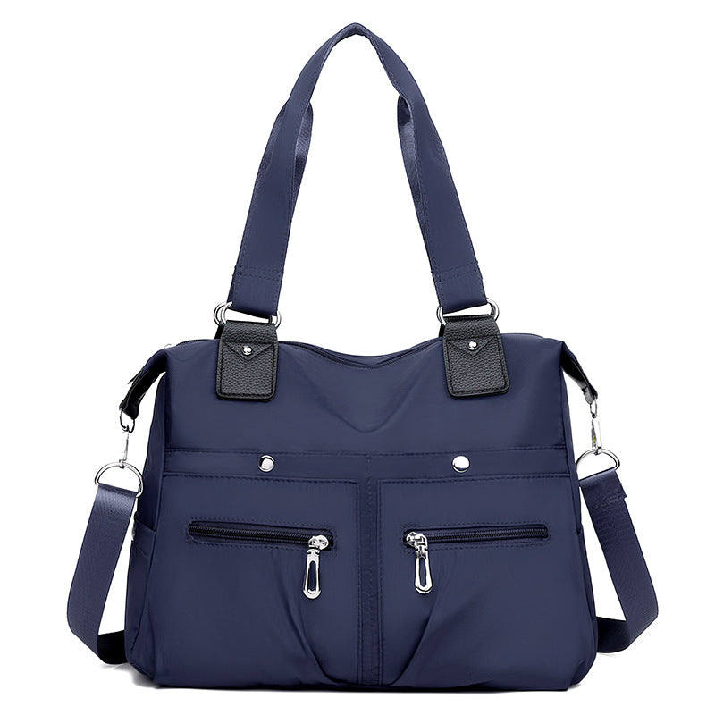 Voluminous Nylon Crossbody Bag