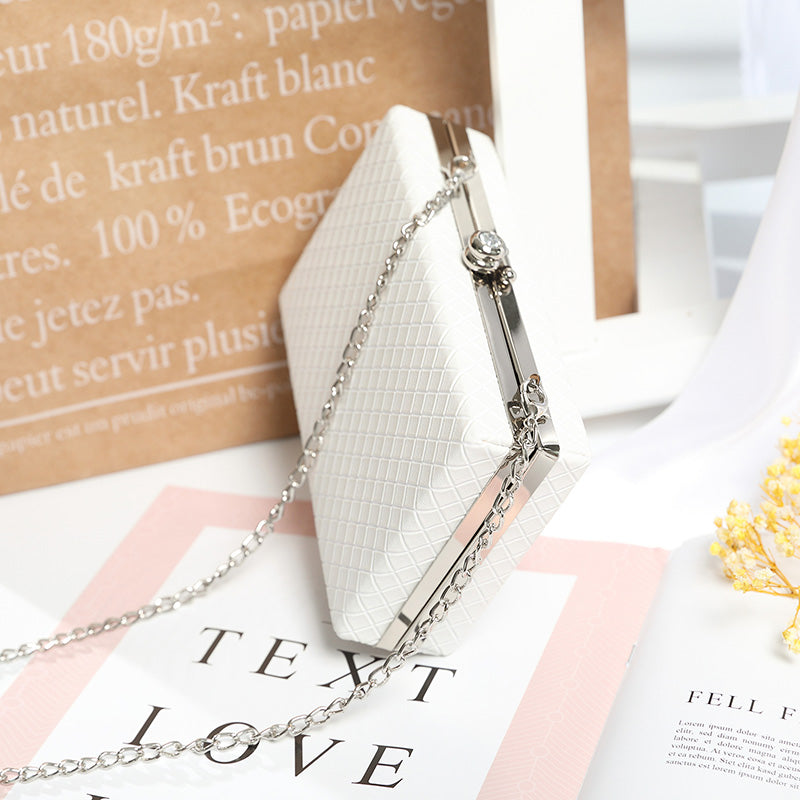 Elegant Evening Clutch with Chain