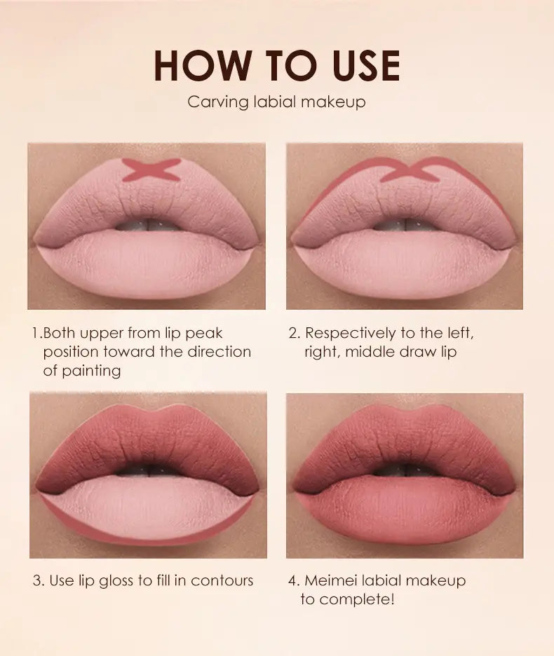 Elegant Matte Dual Lip Set