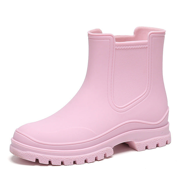 Women's Waterproof Non-slip Rubber Rain Boots