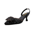 Elegant Rhinestone Stiletto Sandals
