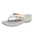 Elegant Beach Wedge Sandals