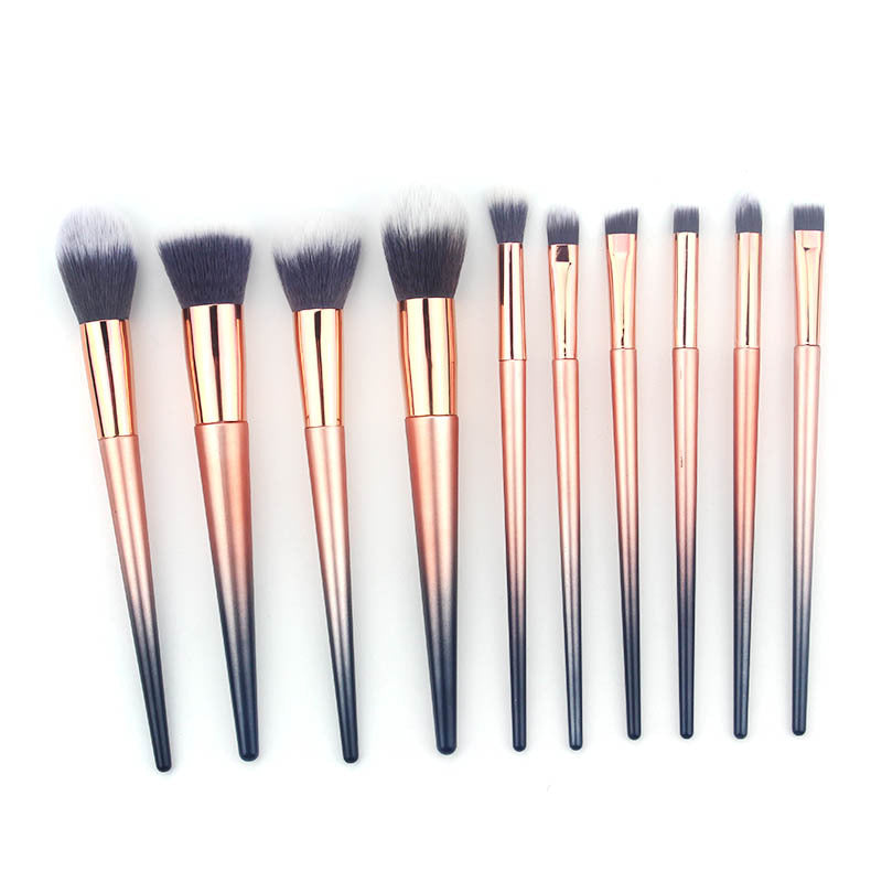 Elegant Cosmetic Brush Ensemble