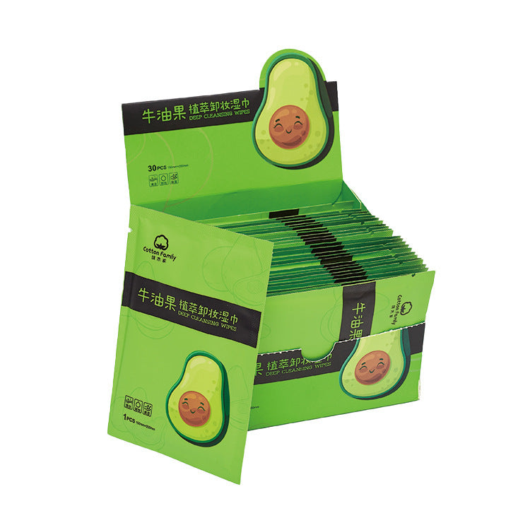Avocado Portable Cleansing Wipes