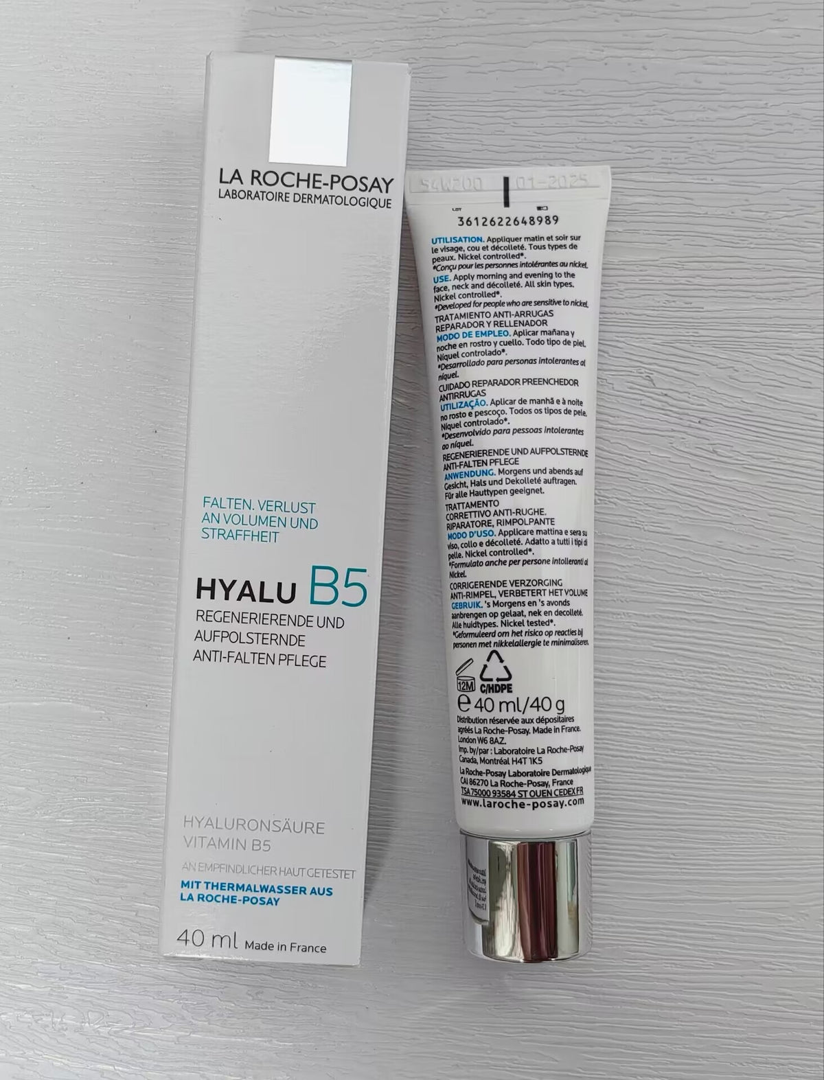 Hyaluronic B5 Moisturizing Cream with 8.6% Biotin