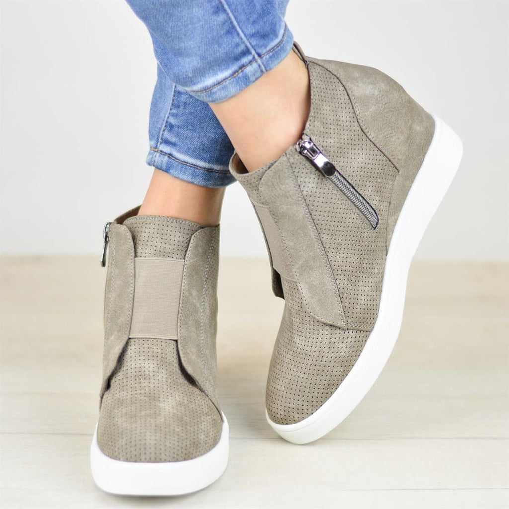 Elevated Comfort Wedge Boots
