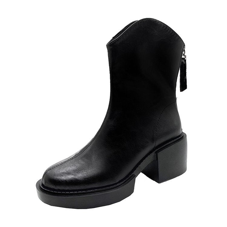 Regal British Rear-Zip Boots