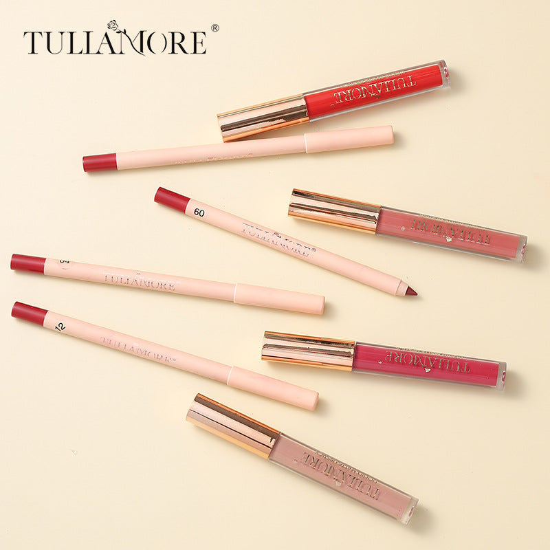 Elegant Matte Lip Set - Waterproof
