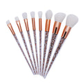 Elegant 8-Piece Cosmetic Brush Collection