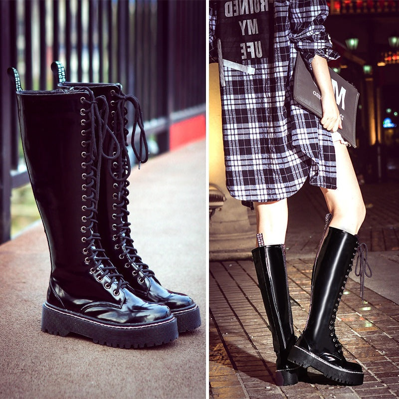 2019 Elegance Knee-High Martin Boots