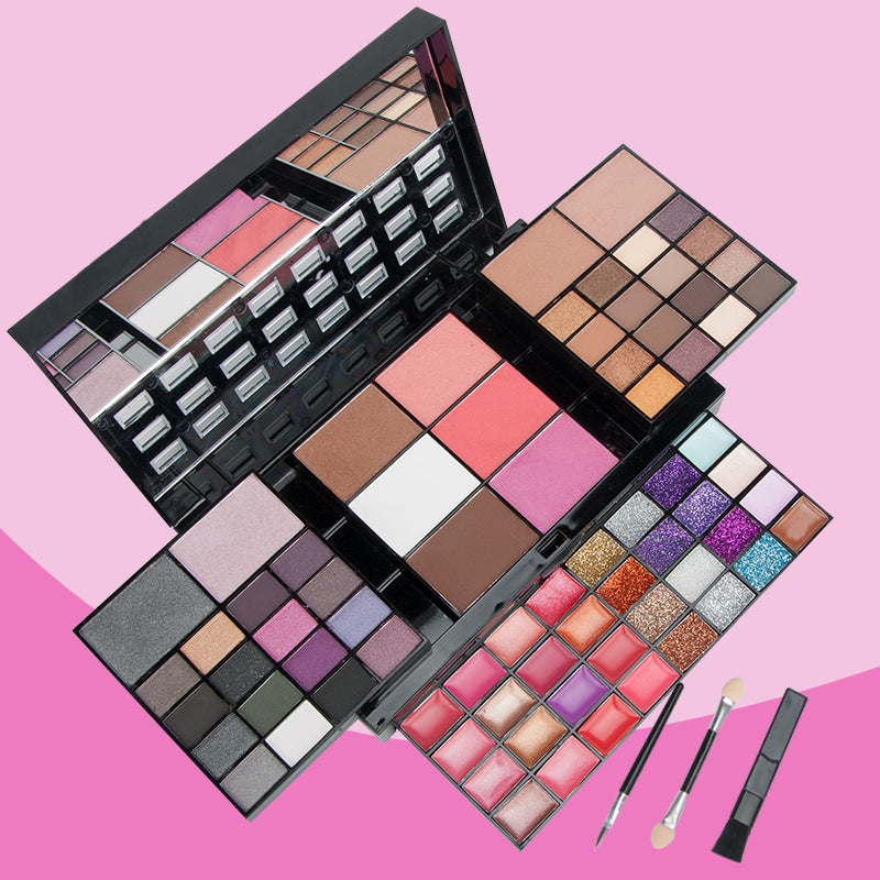 Elegant Spectrum 74-Color Makeup Set