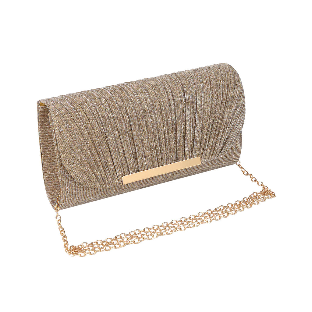 Elegant Pleated Evening Bag