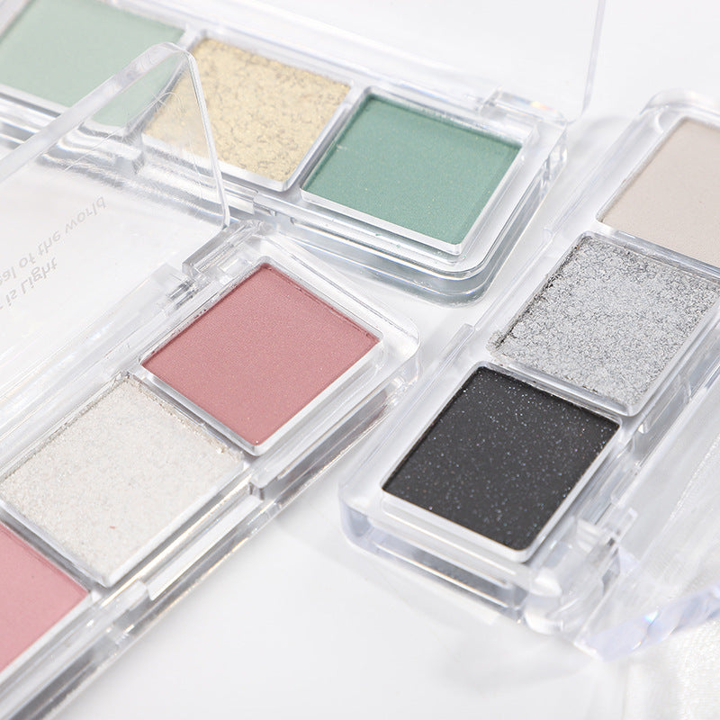 Elegant Tri-Tone Eyeshadow Suite