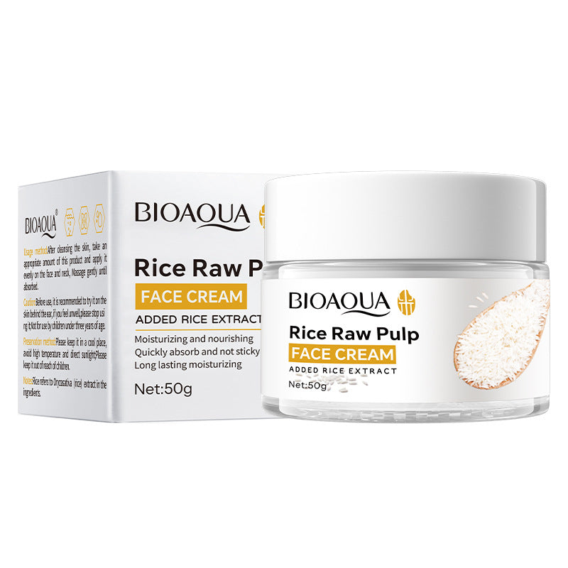 Elegant Rice Extract Skincare Ensemble - 6 Piece Set