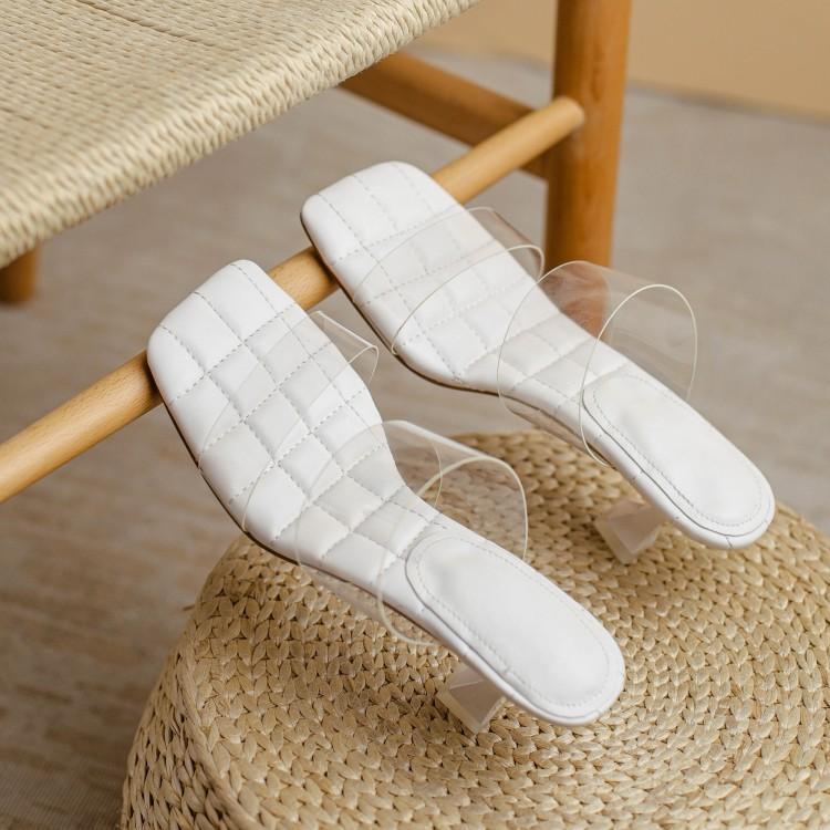 Elegant Summer Sheer Sandals