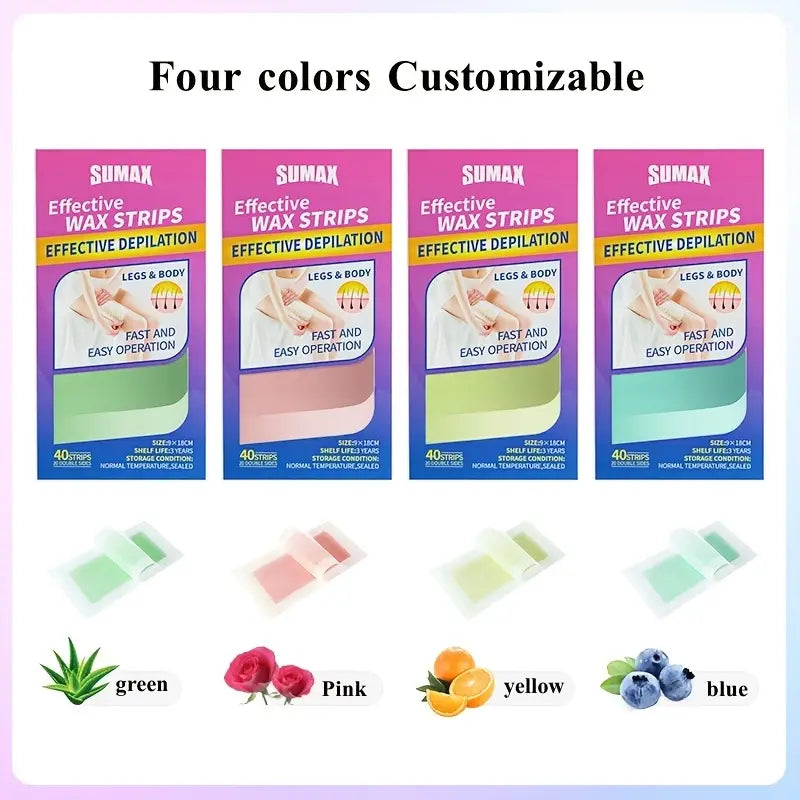 Elegant Smooth Wax Strips