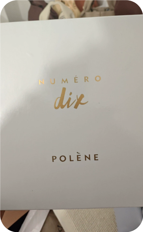 Polene Elegance Leather Shoulder Bag
