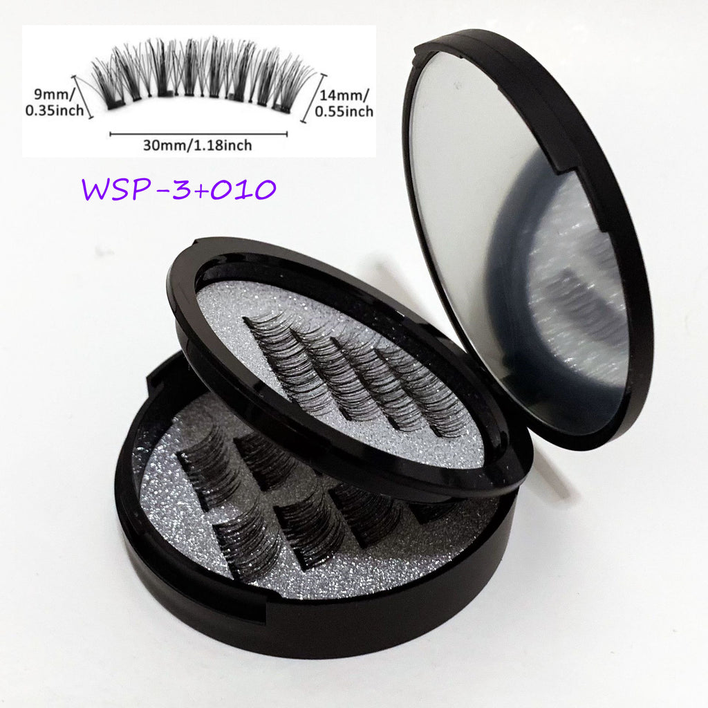 24P-3 Magnetic Lashes with Mirror - No Glue Needed