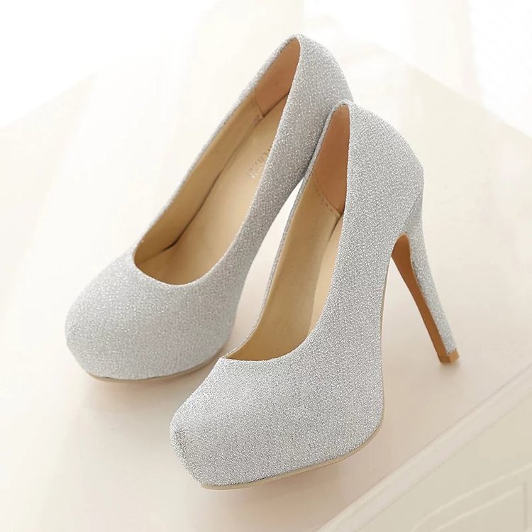 Elegant Crystal High Heels