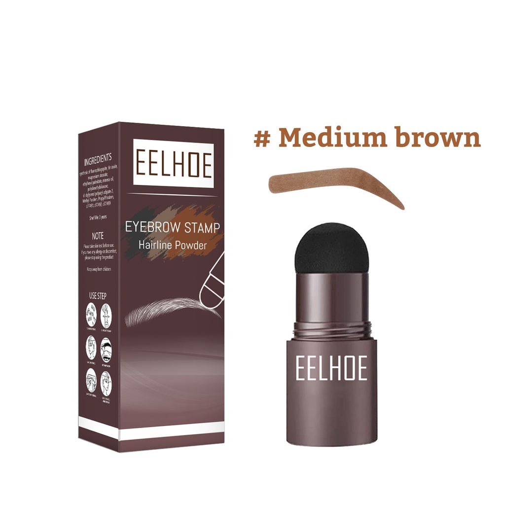 EELHOE Waterproof Eyebrow Stencil and Filling Powder