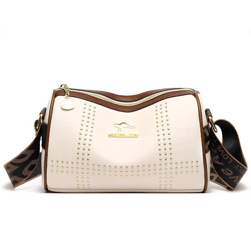 2023 New Fashionable Soft Leather Crossbody Bag