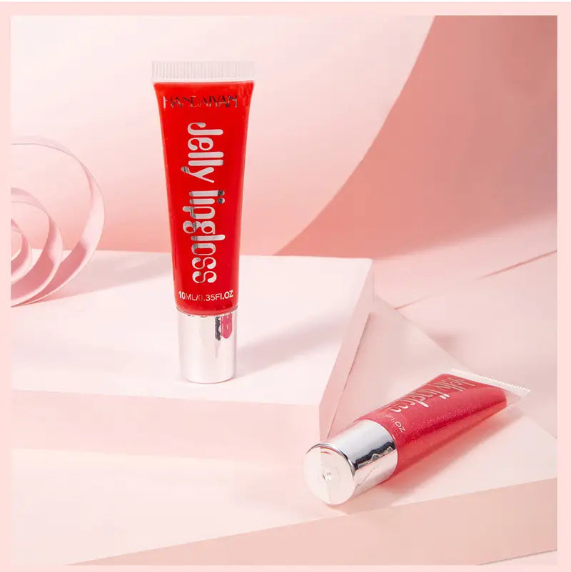 Lustrous Lip Gloss - Candy Color Jelly & Plumping Oil