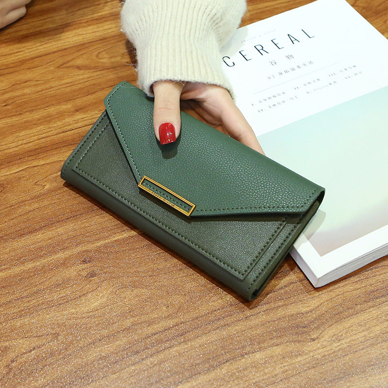 2022 Korean Style Long Wallet - Vintage Multi-functional
