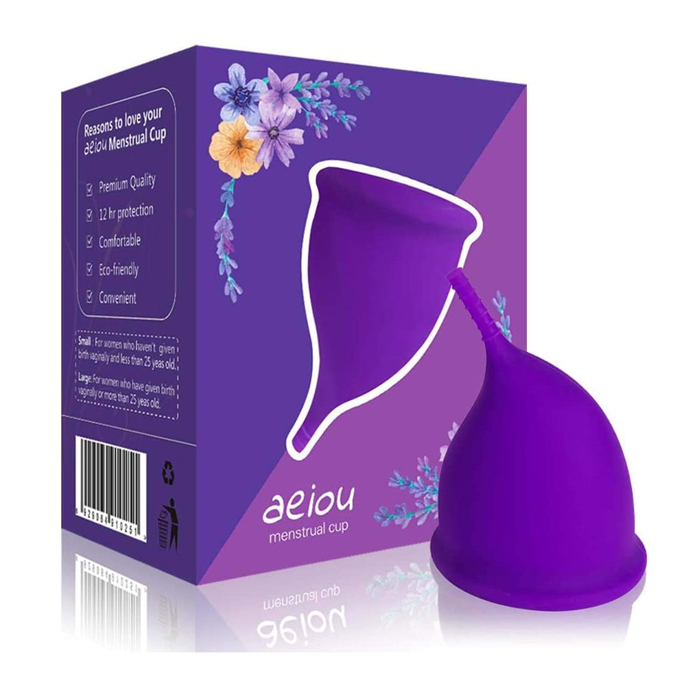 Elegant Silicone Menstrual Cup
