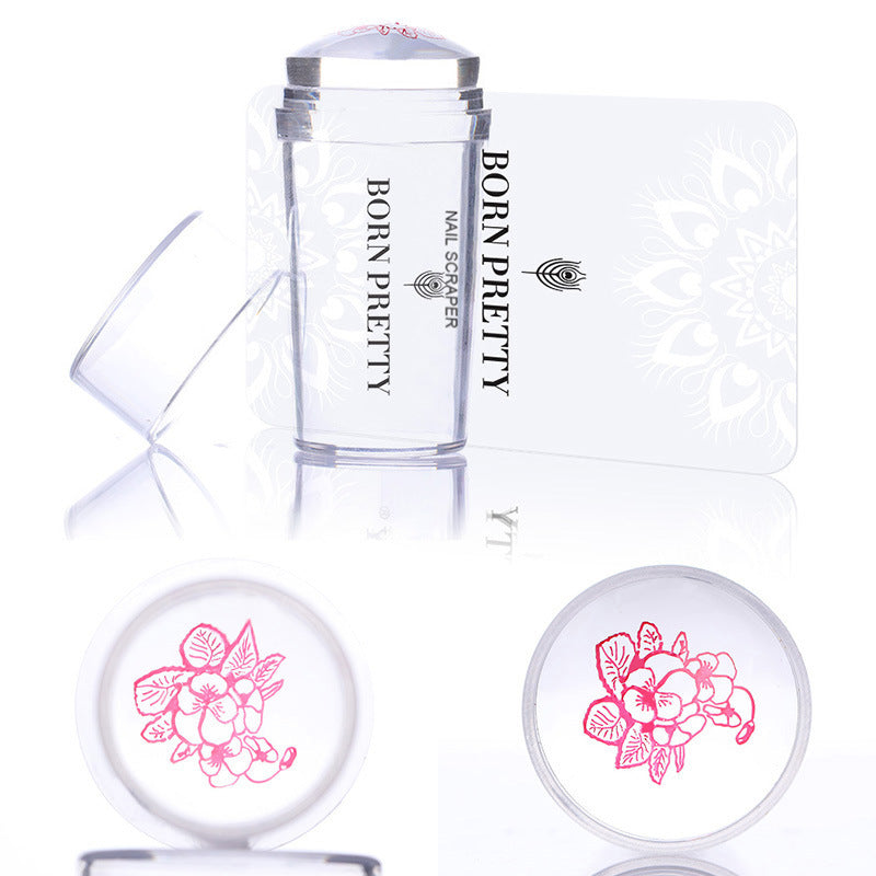 Elegant Precision Nail Art Stamping Set