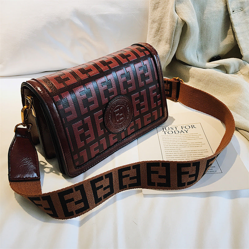 Trendy Retro Small Square Shoulder Bag for Women