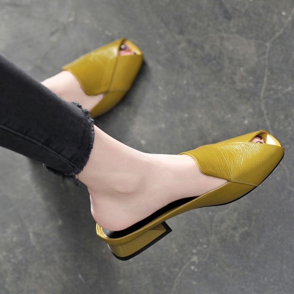 Women's Fashion Fish Mouth Slippers - Summer Sandals