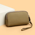 Elegant Leather Zip Wallet