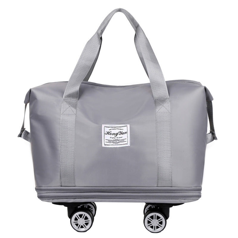 Expandable Wheeled Travel Bag for Gym and College Use