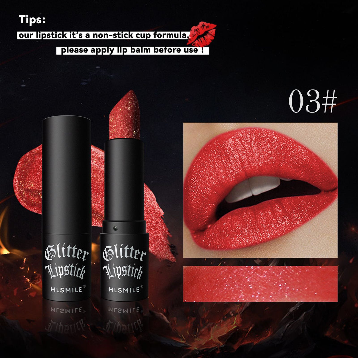 Matte Velvet Lipstick for Halloween - Long-lasting & Hydrating