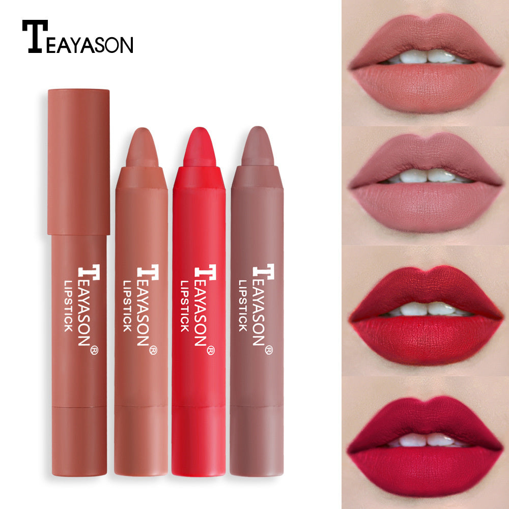 Elegant Matte 12-Color Lip Liner Set