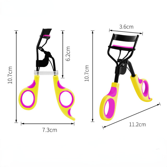 Dual-Tone Portable Eyelash Curler