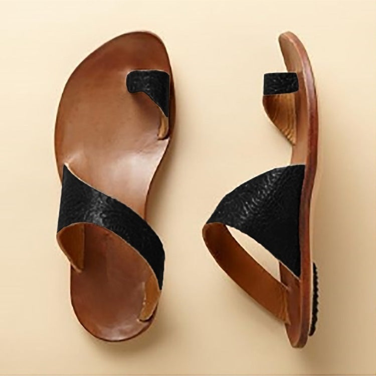 Elegant Summer Flat Sandals