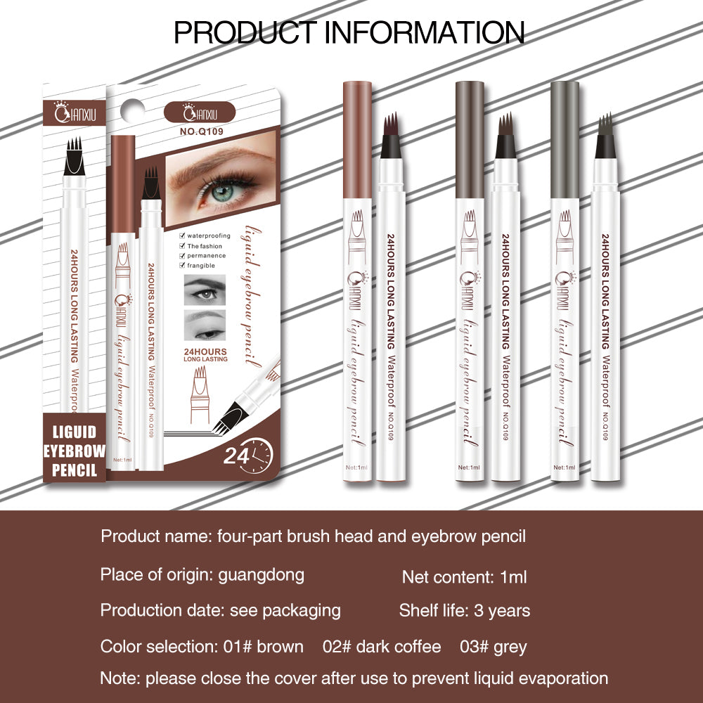 PrecisionCraft Waterproof Eyebrow Pencil
