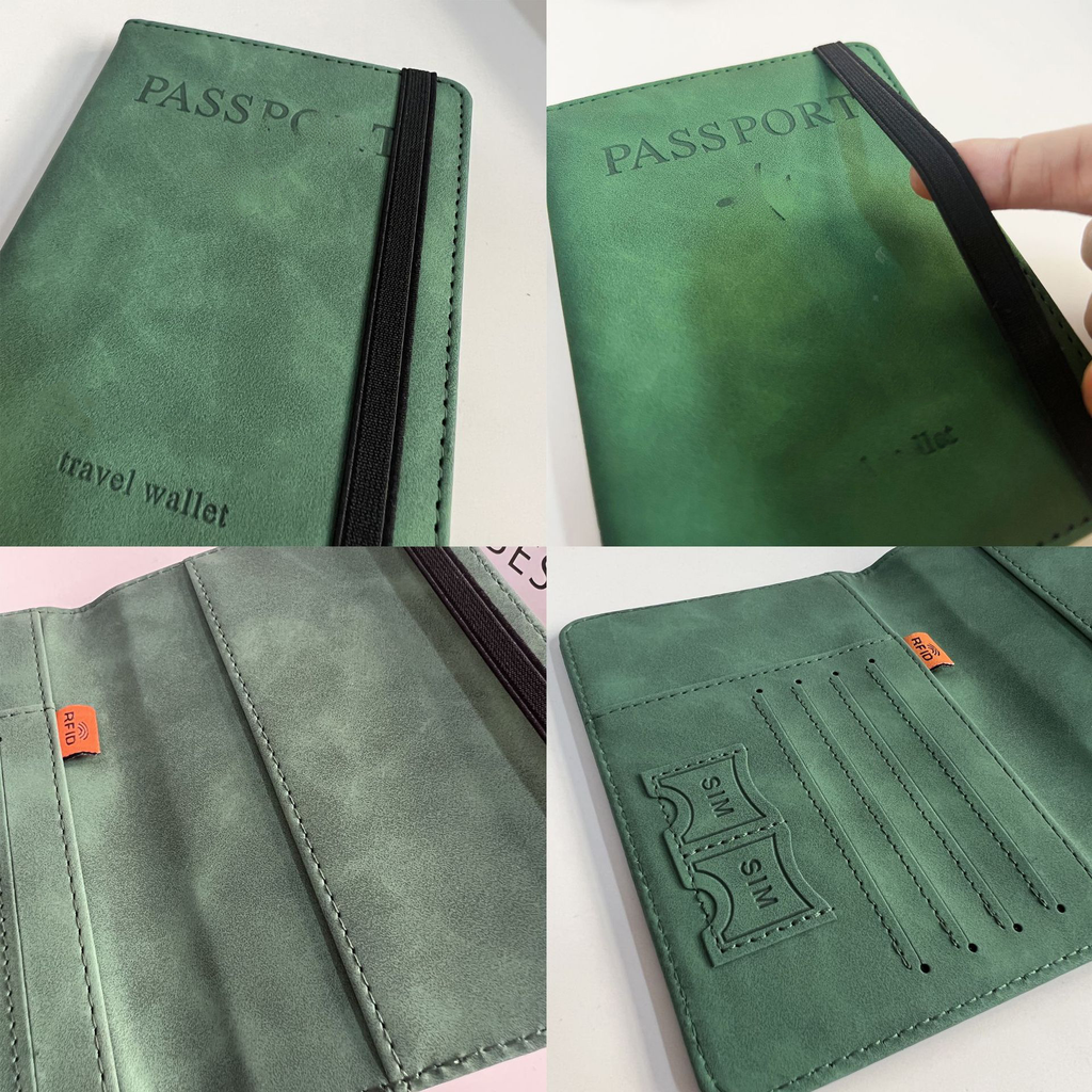 Elegant RFID-Safe Travel Organizer