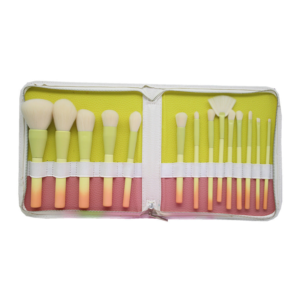 Elegant 14-Piece Artisan Brush Set