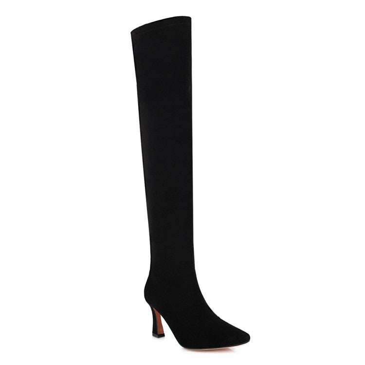 Over-The-Knee Stretch Boots for Women