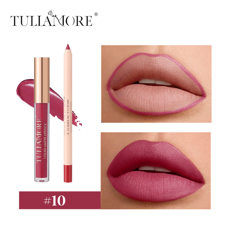 Elegant Matte Lip Set - Waterproof