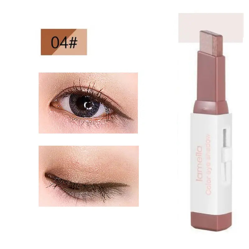 Dual-Tone Waterproof Eyeshadow Stick