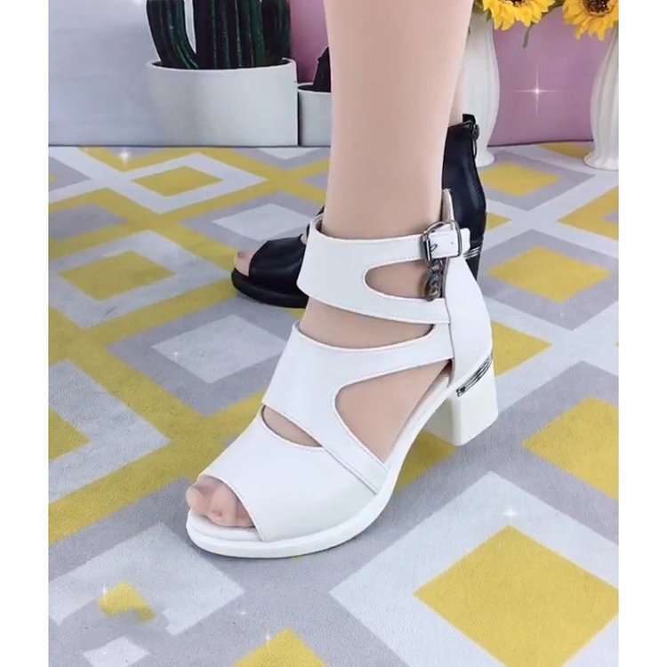 Elegant Peep-Toe Heels